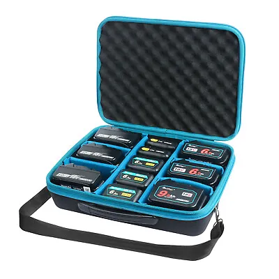 Battery Storage Box Carry Case For Makita 10.8V 12V 14.4V 18V Battery Charger • £25.99