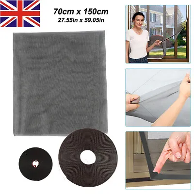 £11.99 • Buy Magnetic Window Insect Screen Mesh Net Fly Mosquito Bug Netting Moth Cover.