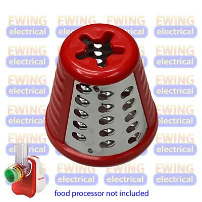 Tefal MB750 Fresh Express Mini Processor Big Red Grater Insert SS193076 - NEW • $14