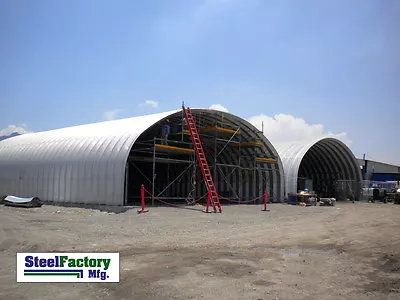 Steel Factory Mfg S40x54x16 Prefab Metal Arch Storage Building Garage Barn Kit • $15850