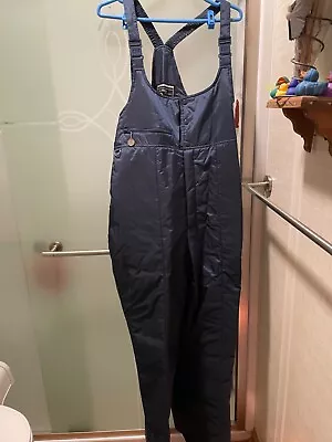 Men's Size Large Skiwear Bib Overalls W Elastic Ankle Cu • $10