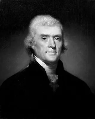 President Thomas Jefferson USA U.S. Autograph Quote 8 X 10 Photo Picture Bw2 • $9.99