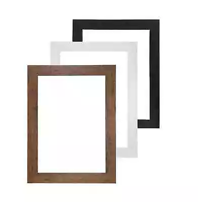 BLACK Picture Frame WHITE Walnut A1 A2 A3 A4 A5 Modern Poster Photo Frames • £19.99