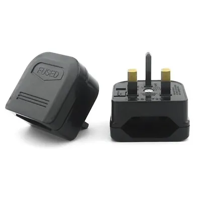 EU To UK 2 Pin To 3 Pin Travel Convert Plug Socket Converter  Adapter European • $3.20