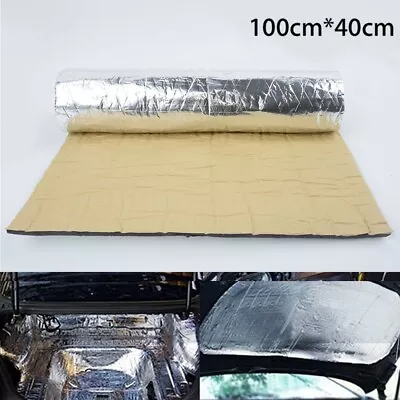 100x40cm Sound Proofing Foam Deadening Vehicle Insulation Closed Heat Deadener • $27
