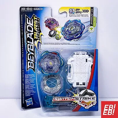 Beyblade Burst HASBRO Switch Strike Jinnius J3 Starter Pack + Launcher God GT • $5