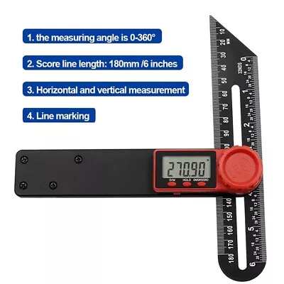 LCD Digital Angle Finder Perfect Tool For Remodeling And Home Improvement • $38.60