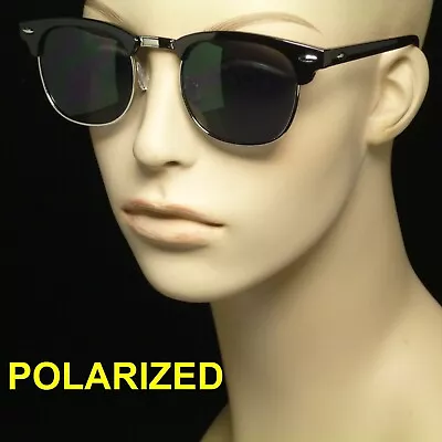 Sunglasses Retro Vintage Style New Men Women Hipster Polarized • $8.99