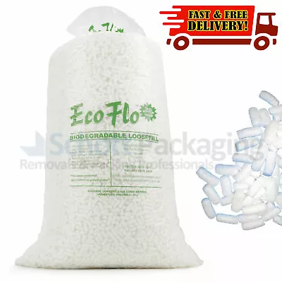 Loose Packing Peanuts - EcoFlo Void FIll Quality Biodegradable * Fast Delivery * • £7.45
