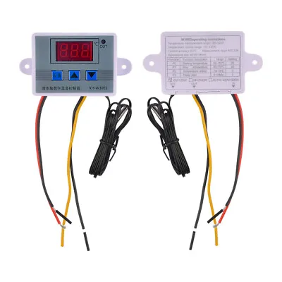 XH-W3002/XH-W3001 Digital LED Temperature Controller Thermostat Control Switch. • £5.44