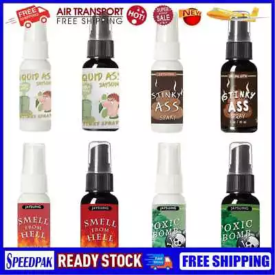 Liquid Fart Spray Cans 8 Types Smelly Stink Mist Ass Stinky Bomb Prank Joke Game • $5.65