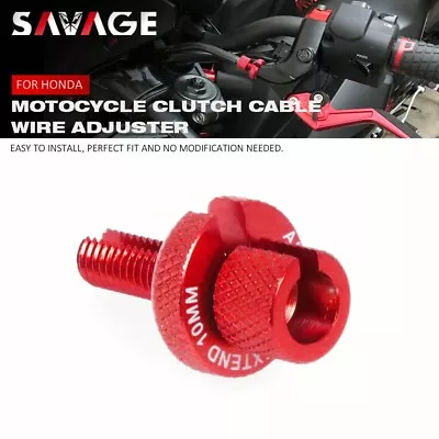 Clutch Cable Wire Adjuster For HONDA GROM MSX 125 CBR600RR 900RR  CBR650F/R • $12.59