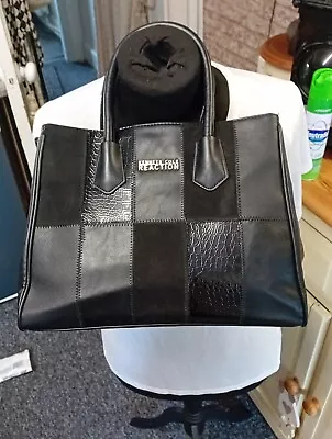 Kenneth Cole Reaction Large Tote Bag Handbag Black  • £18