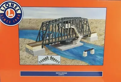 Lionel Operating Swing Bridge Accessory 6-24111! O Gauge Train Track Layout • $379.99