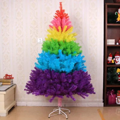 2ft/5ft Colorful Christmas Tree Party Festival Home Decoration Small Xmas Tree • $10.44