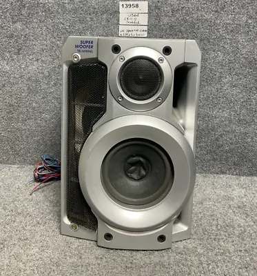 Panasonic SB-DK2 Super Woofer Speaker Tri-Wiring 6 Ohms Low 140W In Silver • $40.02