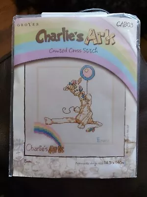 Emm The Giraffe - Charlies Ark Counted Cross Stitch • £3