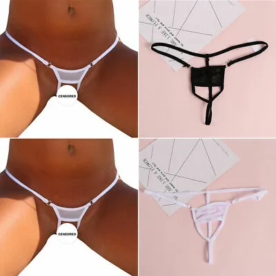 ☆USA☆ Sexy Women Lace Thong G-string Panties Lingerie Underwear Crotchles T-back • $6.75