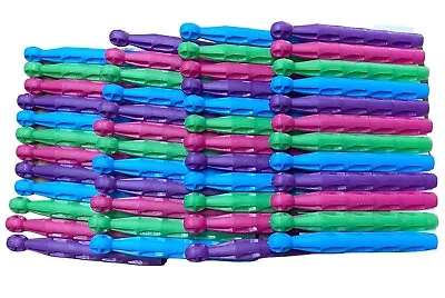 Strong Dolly Pegs Durable Plastic Laundry Washing Clothes Line Coloured Peg • £1.99