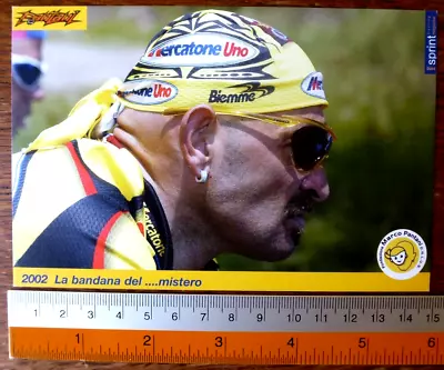 MARCO PANTANI 24 2002 Photo Giro Del Trentino - The Bandana Del Returno 2004 • £5.14