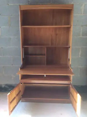 CABINET Nathan Sideboard Mid Century Cupboard Vintage Drinks Cabinet Bookcase • £65