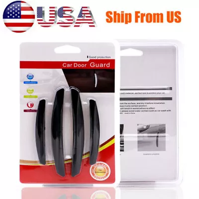 4PCS Universal Car Door Guard Scratch Protector Edge Corner Anti-collision Strip • $7.99