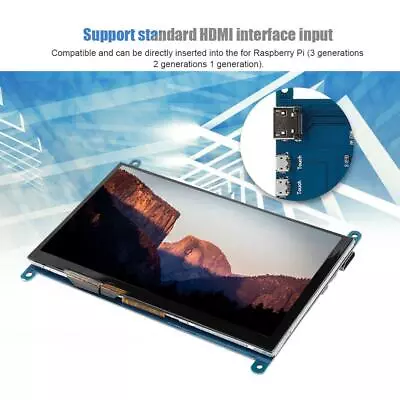 7-Inch Ultra HD LCD Capacitive Touch Screen Display Monitor For Raspberry Pi BST • £34.69