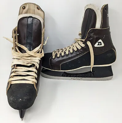 Vintage Daoust 301 National Ice Hockey Skates Adult Size Pre Owned • $88.30