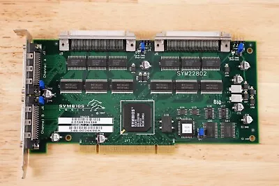 SYMBIOS LOGIC SYM22802 PCI Ultra Wide SCSI 68-pin 348-0036690A • $10