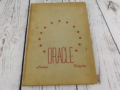 1942 Malverne High School Yearbook Malverne New York  The Oracle • $30.82