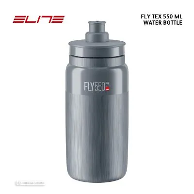 ELITE FLY TEX Water Bottle 550ml Grey • $9.99