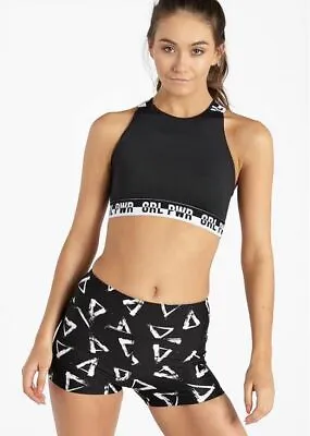 Supre Women Mini Shorts Black Stretch Beach Gym Yoga Running Sz S AU10 NEW • £11.27