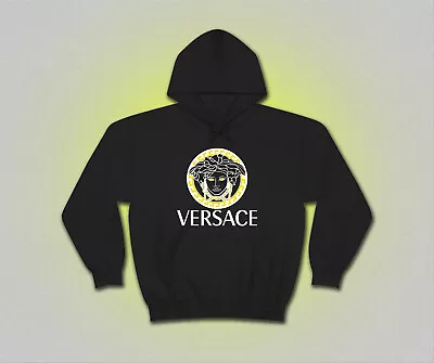 Hoodie Mens VERSACE MODIF Logo Hoodies QUEEN  Hoodie USA SIZE S-5XL • $60