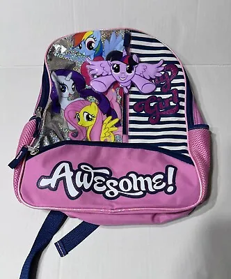 (MLP) My Little Pony 16-17  Backpack: “Awesome” “Fly Girl” • $30