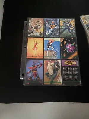 1992 Marvel Masterpieces Complete Base Set  • $49.99