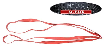 24Pk Mover Band 3/4 X42  Red 84  Fully Stretched For Moving Cargo Furniture • $47.99