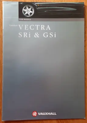 1998 VAUXHALL VECTRA SRi & GSi Car Sales Brochure • $12.43