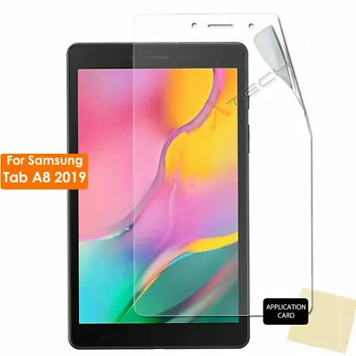 CLEAR Screen Protector Cover For Samsung Galaxy Tab A8 8  2019 SM-T290 T295 • £2.49