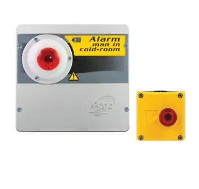 PEGO MAN IN ROOM ALARM KIT ECP APE 03 COLD ROOM COOLROOM Safety System LOW-TEMP • £265