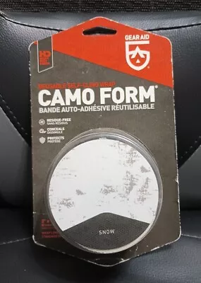GEAR AID Camo Form Reusable Self-Cling Wrap 2  X 144  - Snow • $14.99