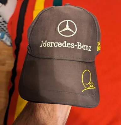 Puma Mercedes-Benz Lewis Hamilton Racing AMG Petronas Cap Hat Black One Size • $29.88