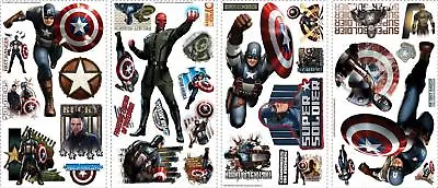 The Avengers Captain America Wall Decal Sticker Super Hero Comic Peel And Stick  • $7.99