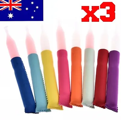 X3 Zooper Dooper Icy Pole Holders Covers Sleeves Cold Block Kids Cooler Ice • $9.95