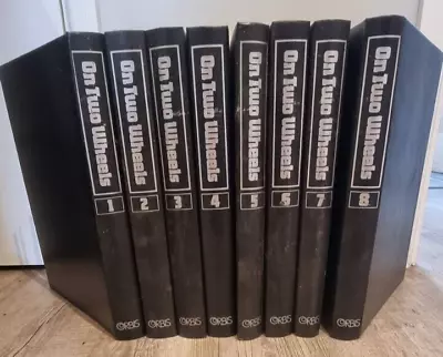 £38 • Buy On Two Wheels Magazine Orbis FULL SET 8 Binders ID2796 Motorcycle Mag Collection