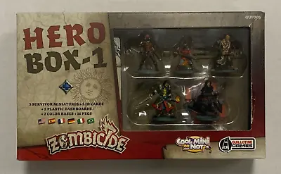 Zombicide Black Plague Hero Box-1 Painted Complete • $59.99