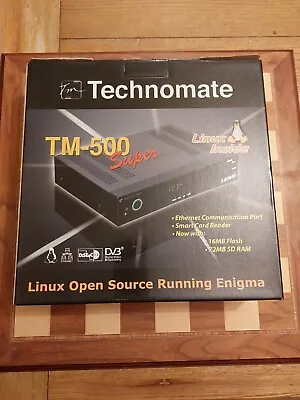 Boxed Technomate TM-500 Super Linux Open Source Digital Satellite Receiver • £49.99
