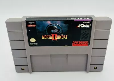 Mortal Kombat 2 Snes Super Nintendo - Tested • $14.53