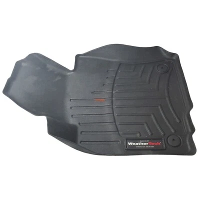 $17.99 • Buy 2pc WeatherTech Floor Mats VW Eos Golf Jetta Rabbit Driver Front Rear Only Black