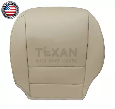 Driver Bottom Synthetic Leather Seat Cover Tan For 2007 2008 2009 2010 Acura MDX • $114.99