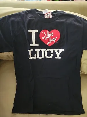 I Love Lucy Licensed Graphic Tee Shirt Women's Medium Black ❤️ Ladies Top  NEW  • $19.95